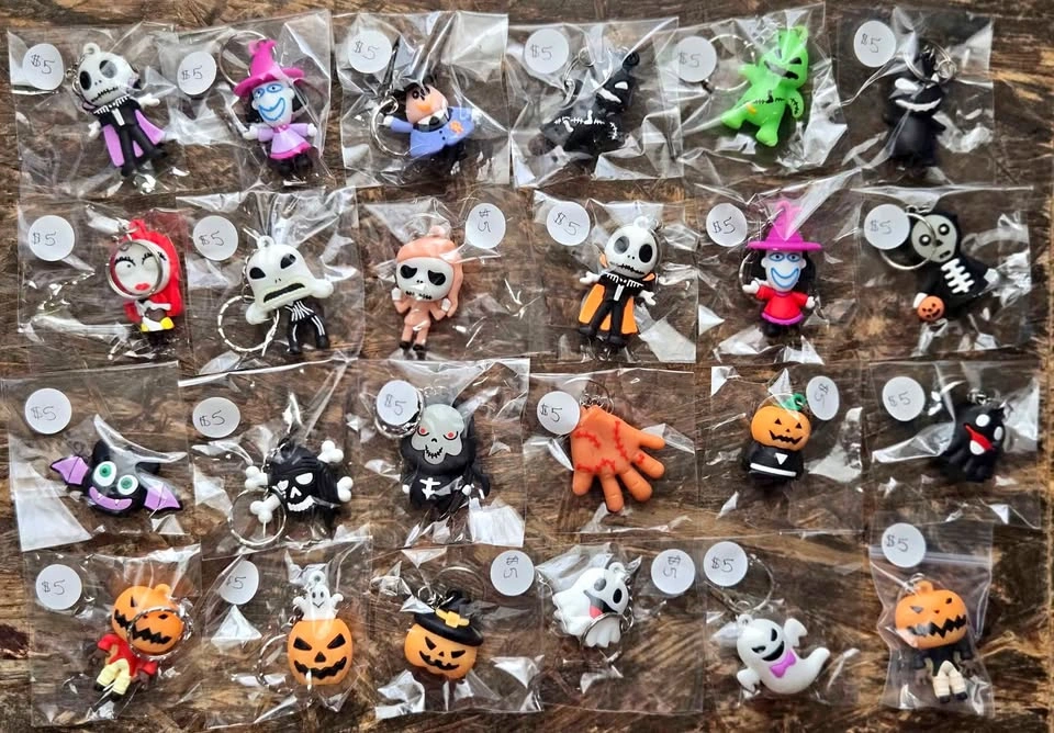 Nightmare Before Christmas/Halloween Keychains