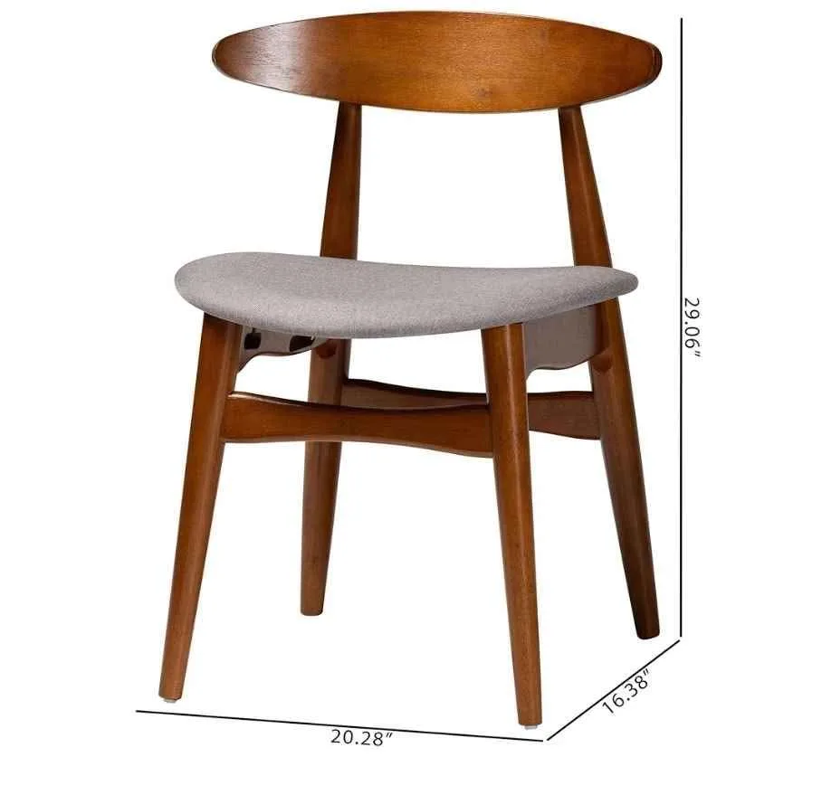 Baxton Studio Juliette Dining Chairs (Set of 2) image indicator(6)