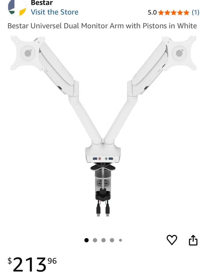 New Dual Monitor Arm - photo 2