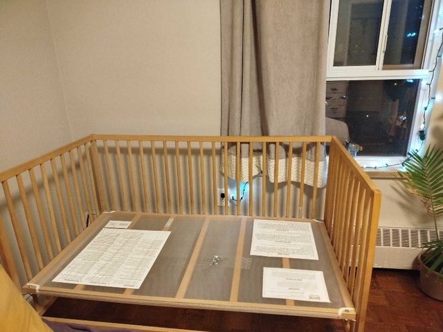 IKEA Singlar Crib / toddler convertible - photo 5