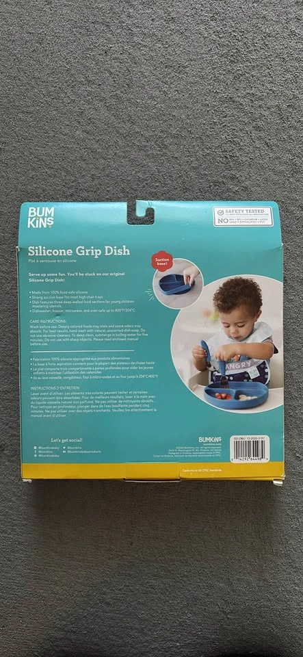 Bumkins Silicone Grip Dish - photo 2
