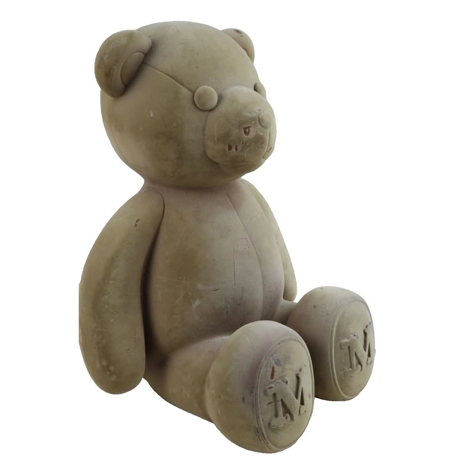 Max Mara Teddy Bear Velvet Window Display Prop Collectible - photo 2