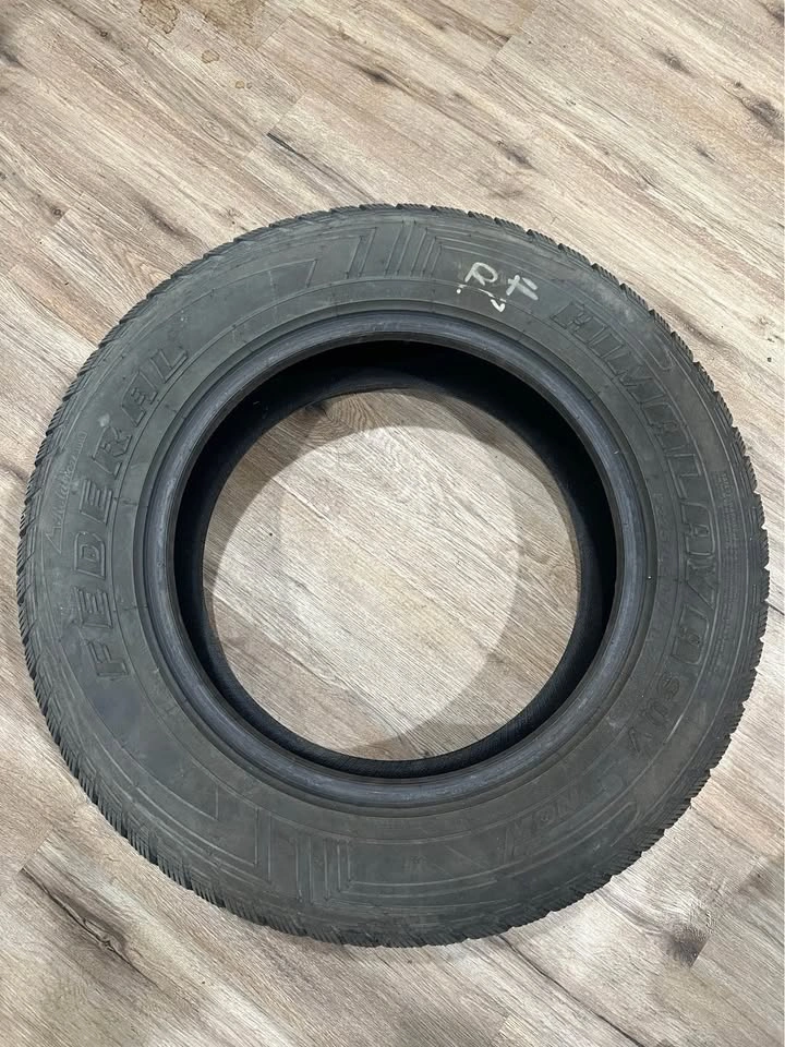 4 Federal Studded Winter Tires – P225/65R17 Accepting offers - photo 4