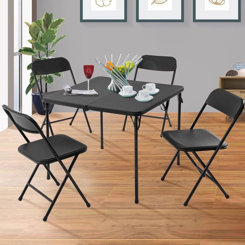 Mainstays 5-Piece Folding Table & Chair Set - photo 4
