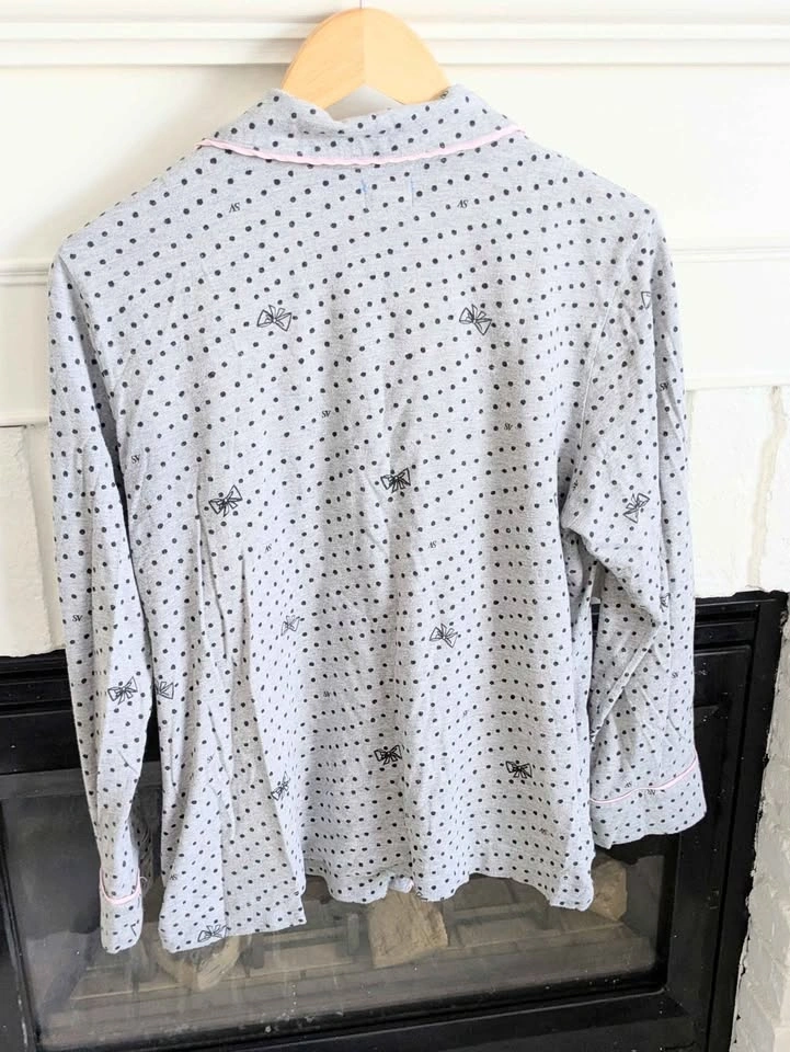 Simply Vera Vera Wang Polka Dot Pajama Top – Size S - photo 2
