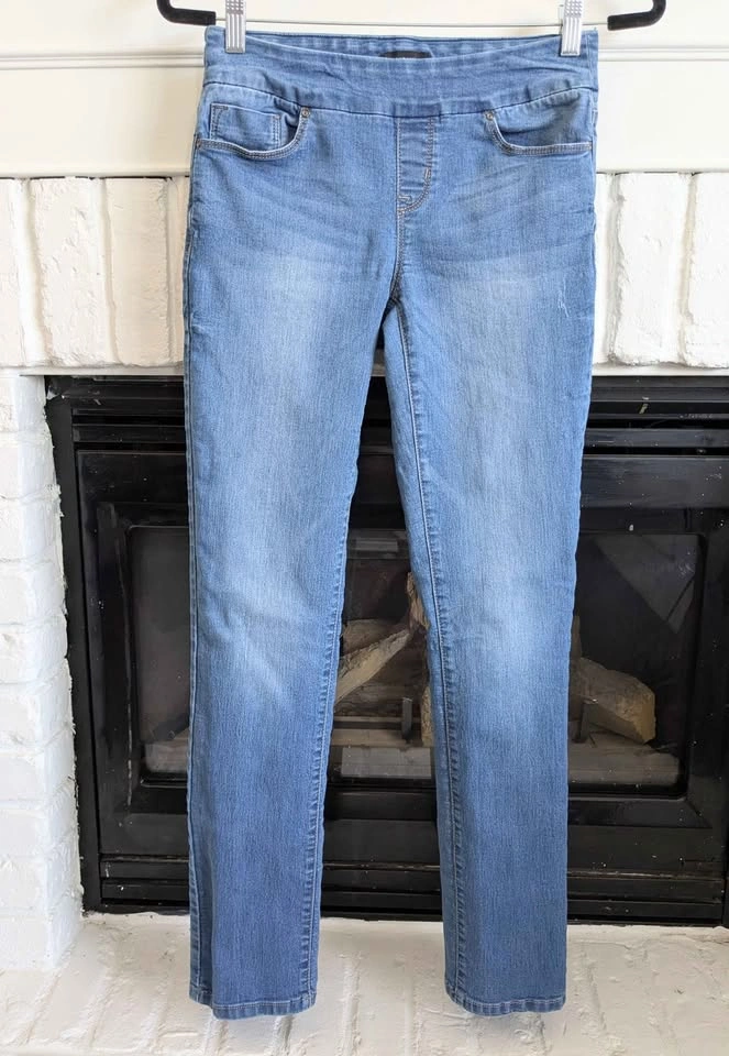 RW&CO Light Wash Skinny Jeans - Size 27 (Stretch Pull-On) - photo 2