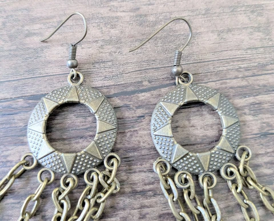 Boho Feather Earrings - photo 5