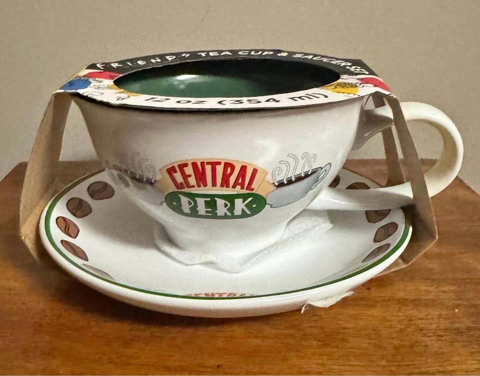 Friends Central Perk Tea Cup & Saucer Set