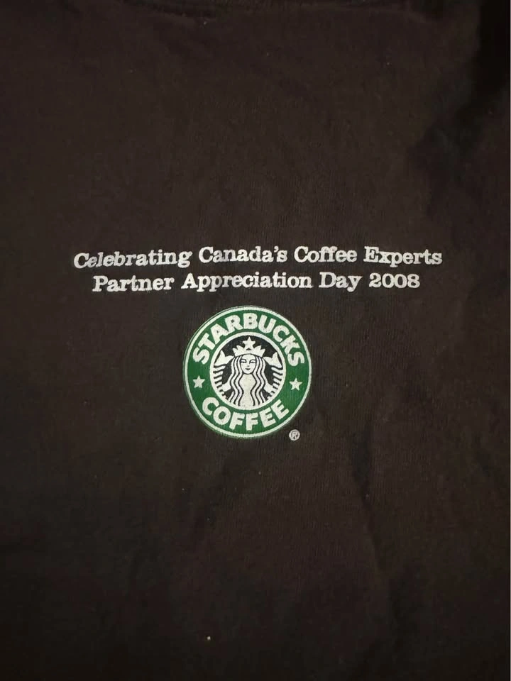 Starbucks Canada Partner Appreciation 2008 T-Shirt - photo 3