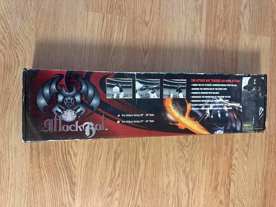 Tony Gwynn Attack Bat Training System Baseball Hitting Aid (New