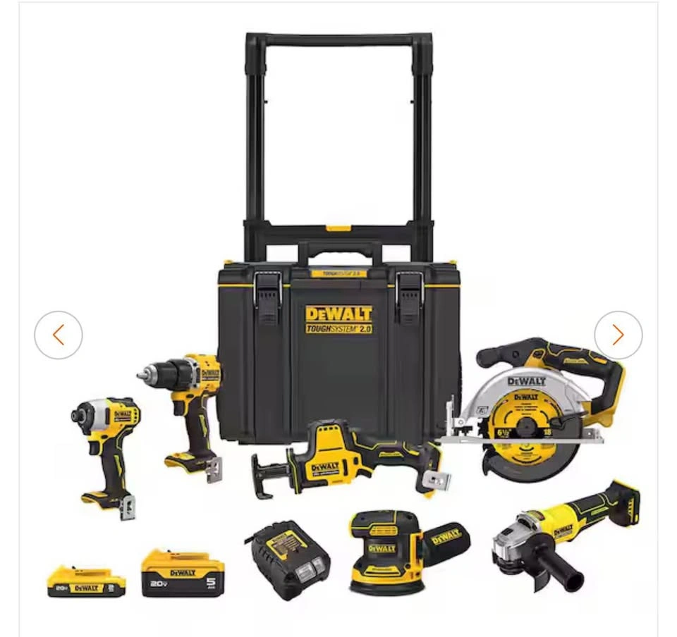 20V Lithium-Ion Cordless 6-Tool Combo Kit - photo 3
