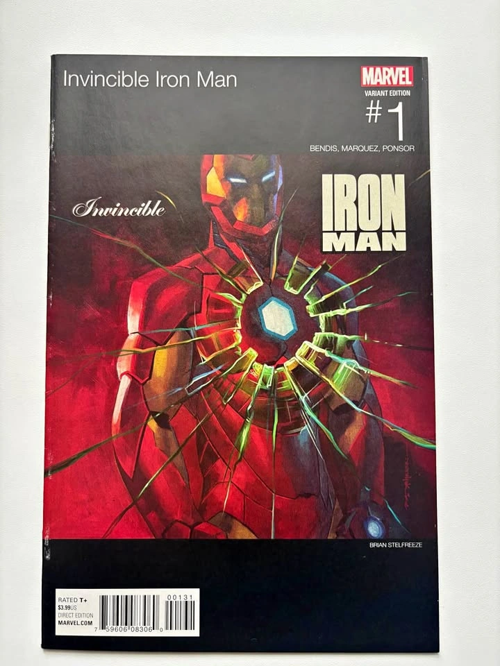 Invincible Iron Man #1 Hip Hop Variant 50 Cent Homage