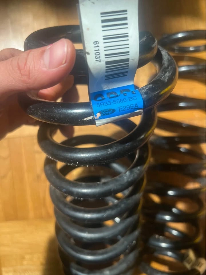 2005-2009 Ford Mustang GT Rear Coil Springs (2pc) OEM - photo 2