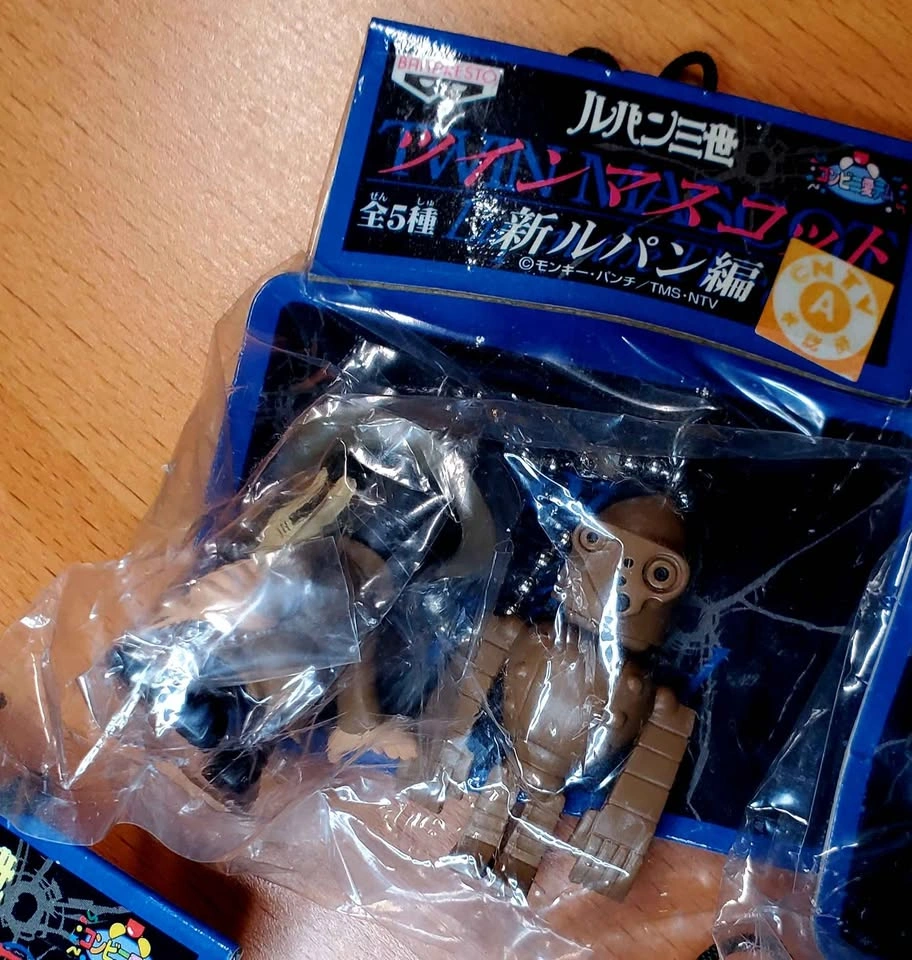 Lupin the Third Twin Mascot Keychain Set - photo 2