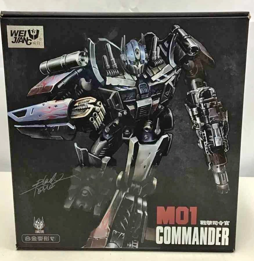 Wei Jiang Black Apple M01 Optimus Prime Commander