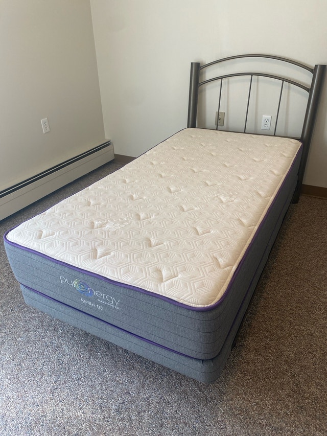 Pure Energy Ignite 1.0 Twin Mattress with Frame