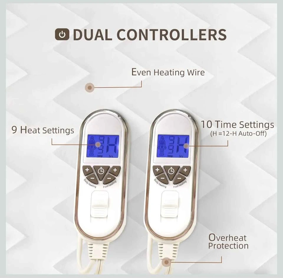 Bwarm Heated Mattress Pad - Queen - photo 5