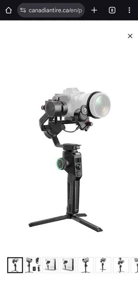 Moza AirCross 2 Gimbal Stabilizer Kit - photo 5