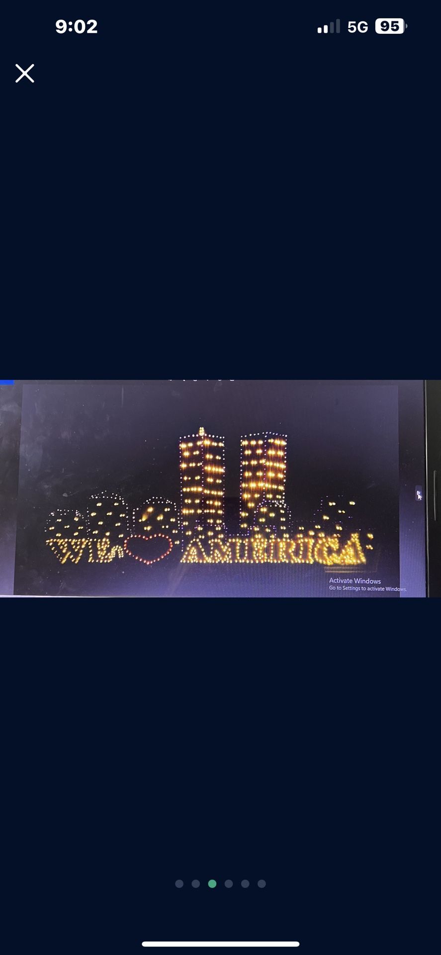 9/11 We Love America World Trade Center Tribute Light - photo 3