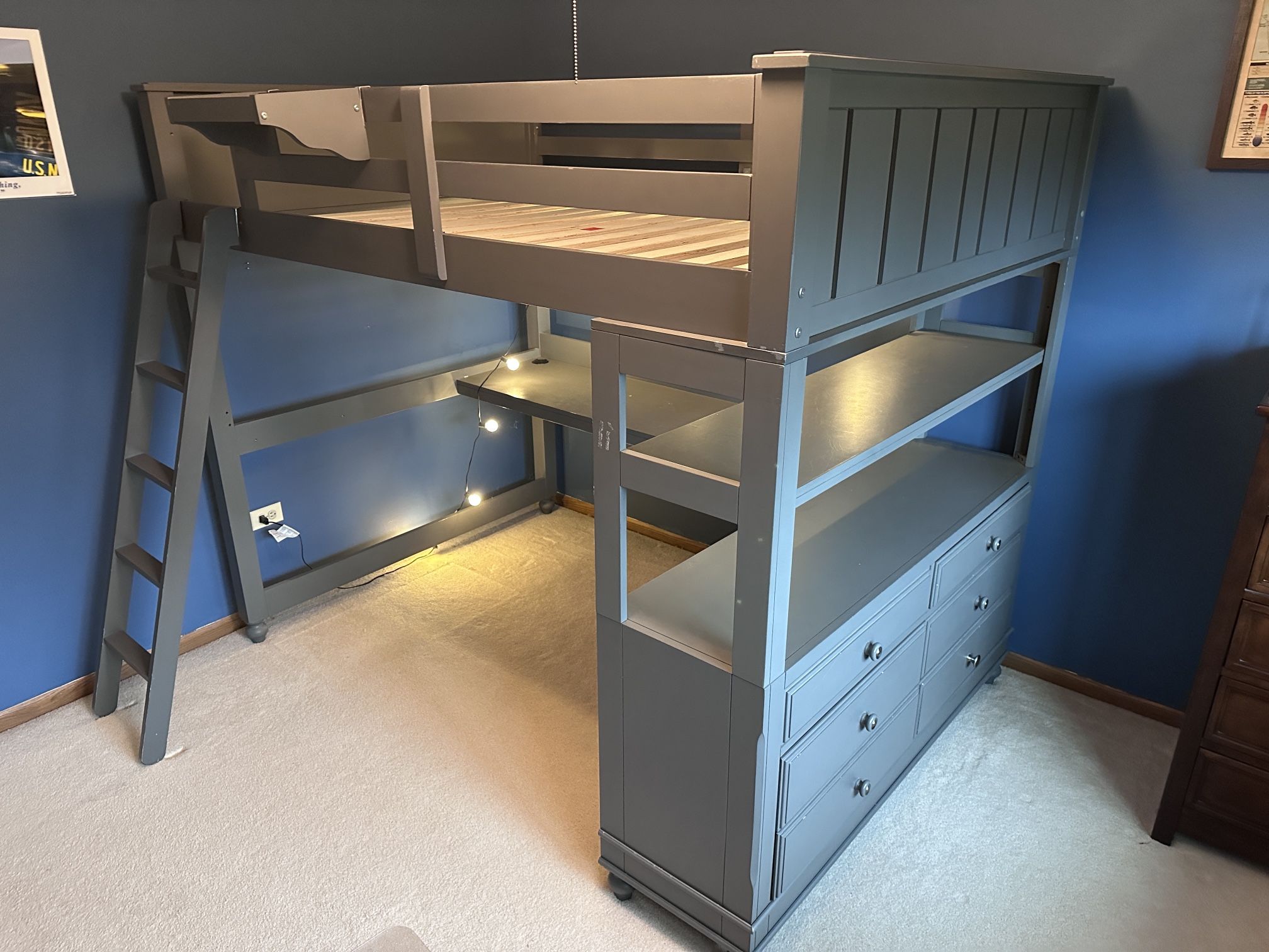 Loft Bed With Desk