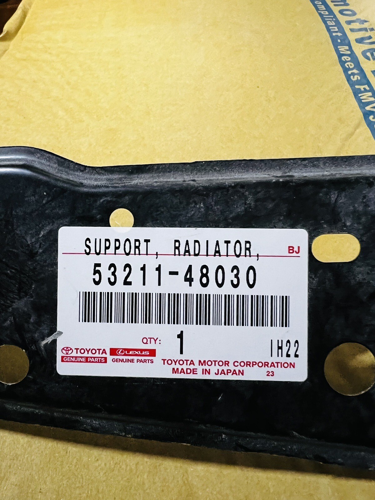 Toyota Radiator Support - New Genuine OEM