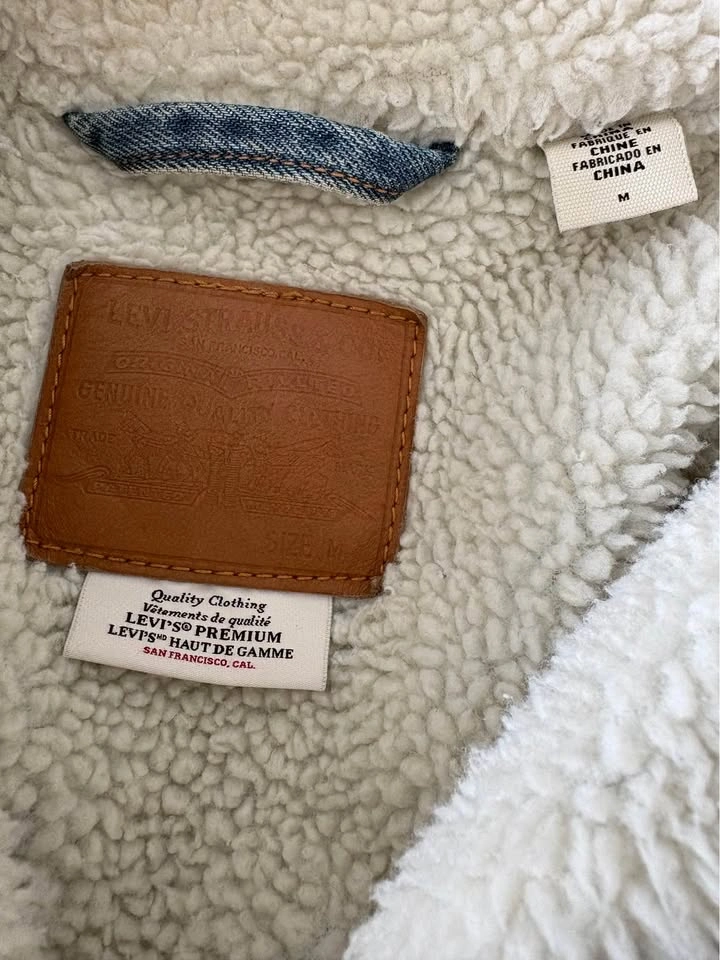 Levi's Premium Sherpa Lined Denim Jacket - photo 5