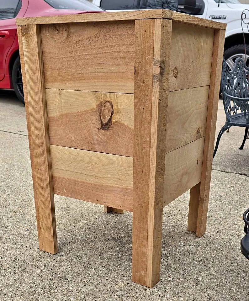 Handmade Cedar Garden Planters