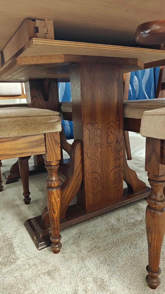 Wooden Dining Set with 6 Chairs - photo 2