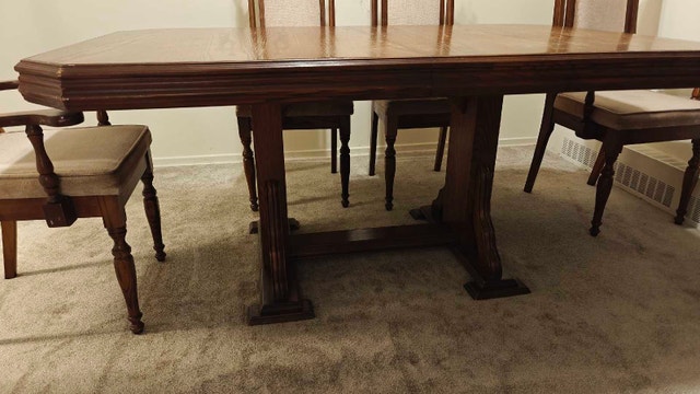 Wooden Dining Set with 6 Chairs - photo 3