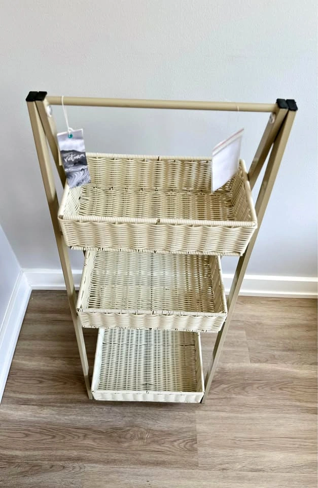 3-level stylish shelves for bathroom or bedroom - NEW