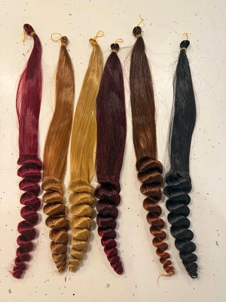 Spiral Curls Loose Deep Wave Braiding Hair 18"