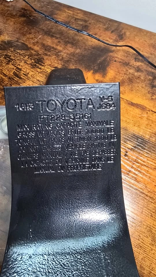 Toyota Hitch Ball Mount OEM (Ball & Hitch Cover) - photo 3