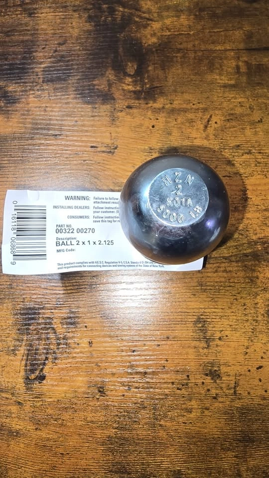 Toyota Hitch Ball Mount OEM (Ball & Hitch Cover) - photo 5