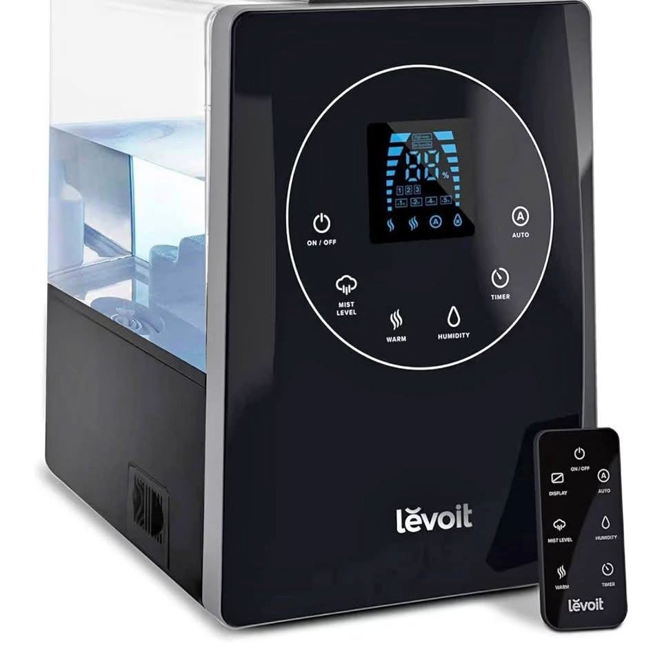 LEVOIT 6L Humidifier - Warm & Cool Mist - Large Room Black