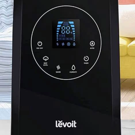 LEVOIT 6L Humidifier - Warm & Cool Mist - Large Room Black - photo 2