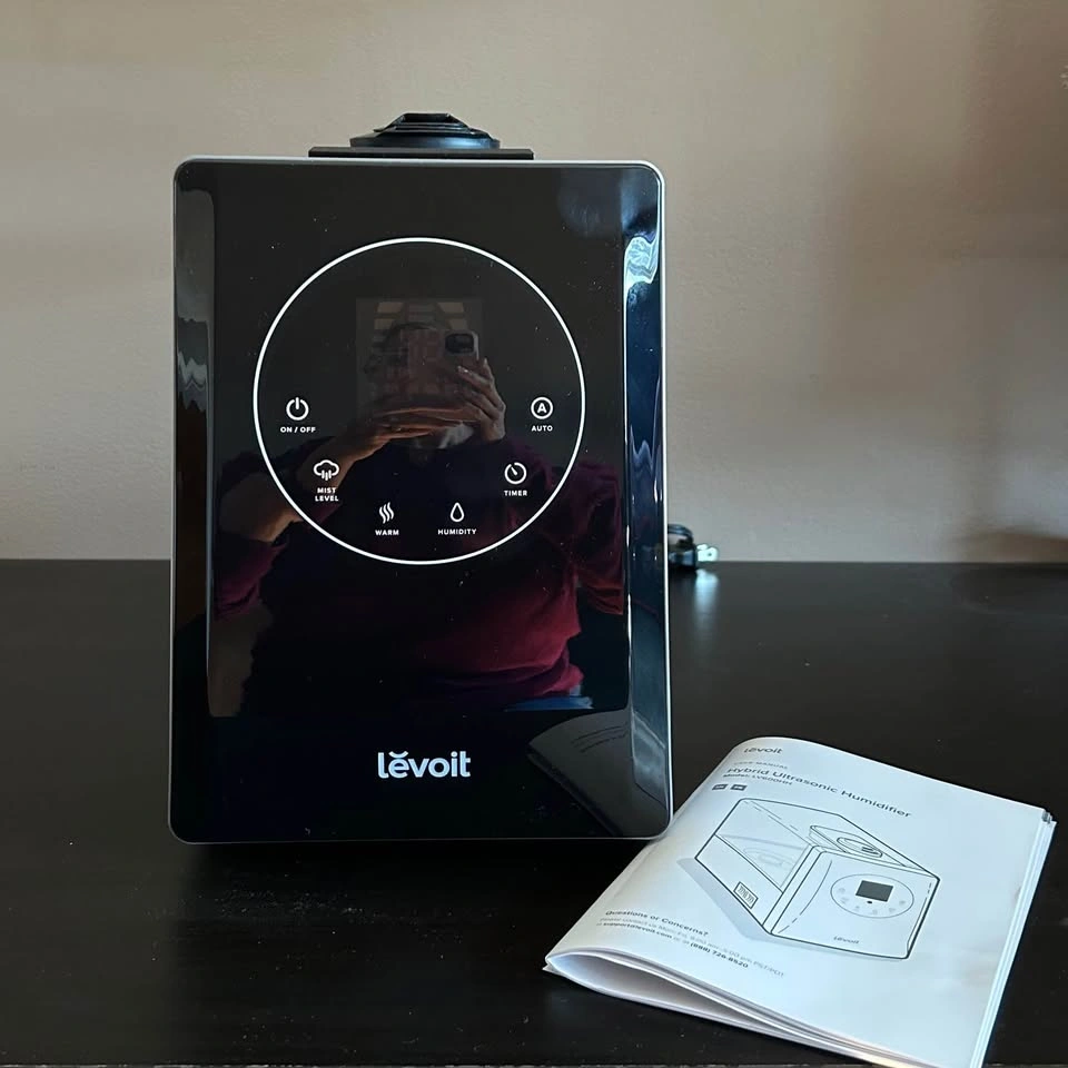 LEVOIT 6L Humidifier - Warm & Cool Mist - Large Room Black - photo 4