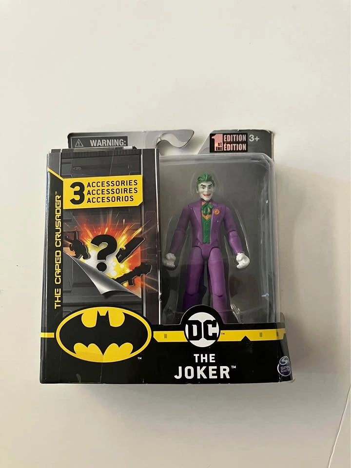 DC Batman 2020 The Joker 4-inch Action Figure by Spin Master