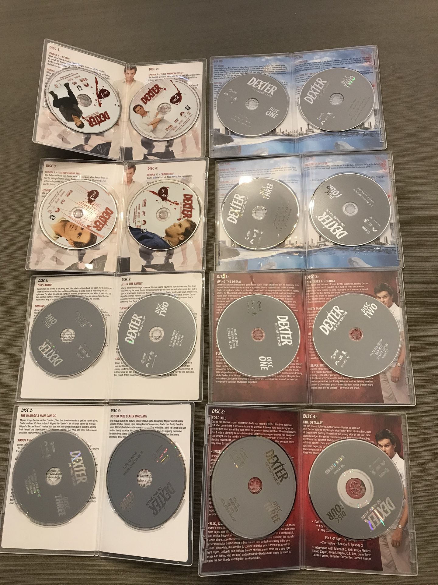 DEXTER THE COMPLETE TV SERIES DVDS SEASONS 1-8 - photo 2