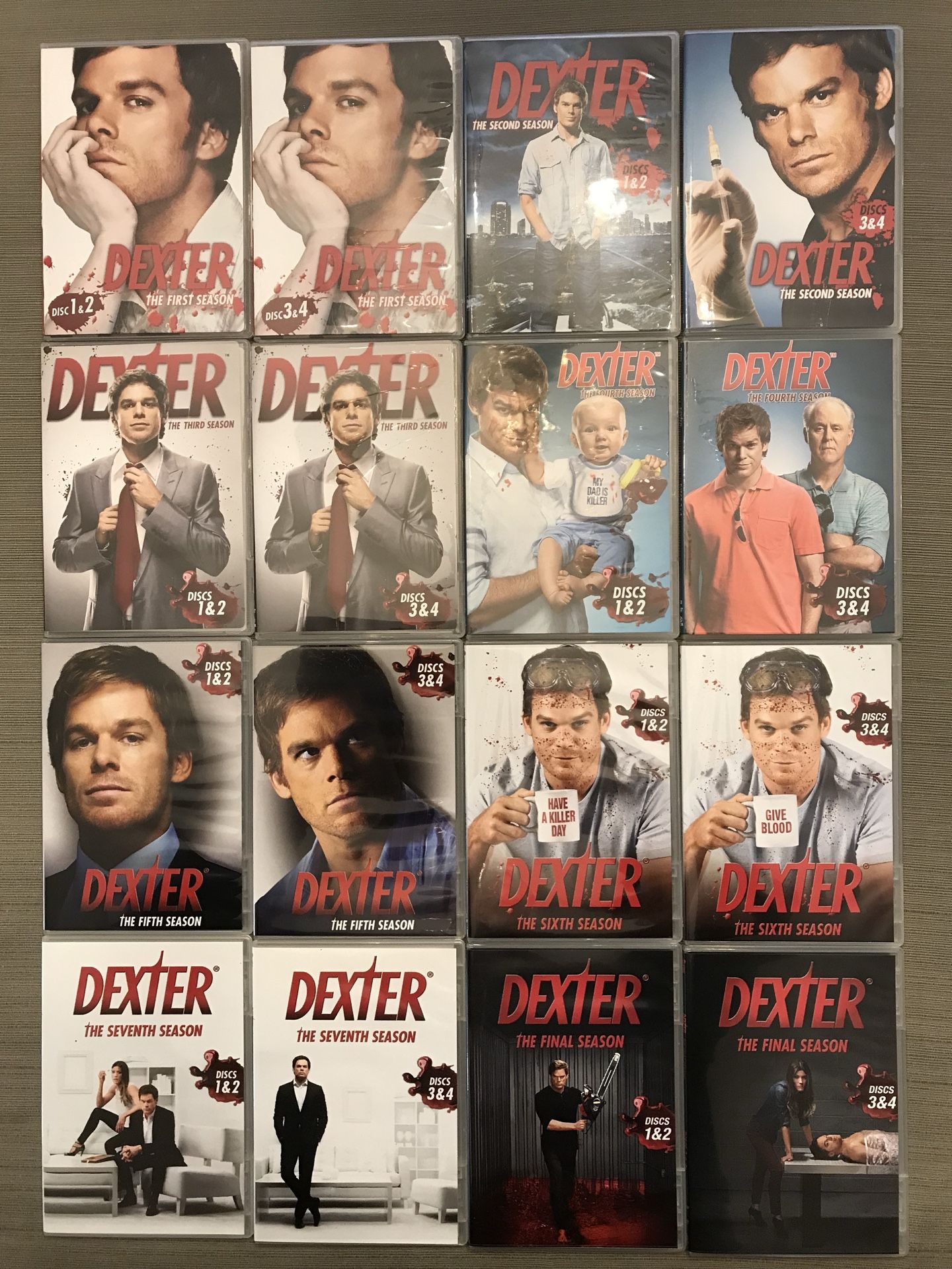DEXTER THE COMPLETE TV SERIES DVDS SEASONS 1-8 - photo 4