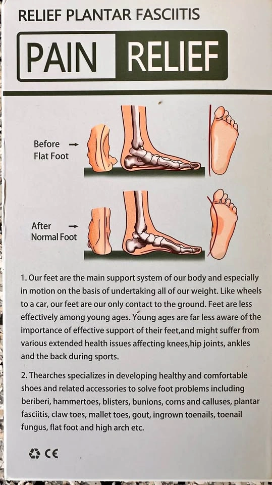 Arch Support Cushion Shoe Inserts (Brand New)