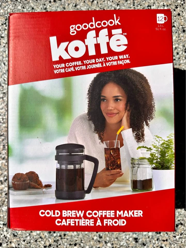KOFFE Cold Brew Coffee Maker (Brand New)