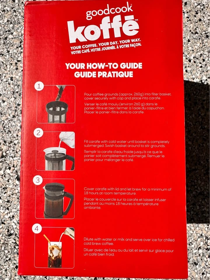 KOFFE Cold Brew Coffee Maker (Brand New) - photo 3
