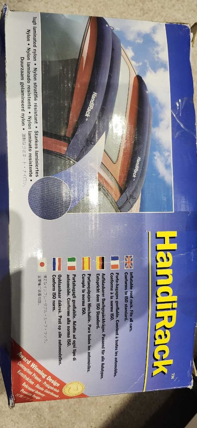 HandiRack inflatable roof rack