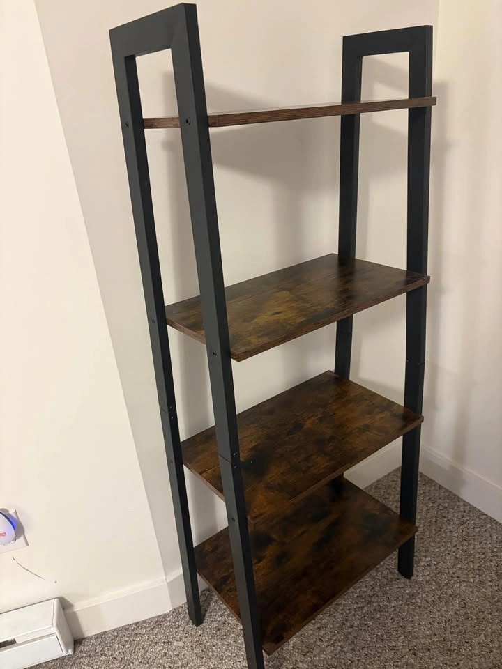 Four Tier Ladder Shelf - Good Condition - photo 2
