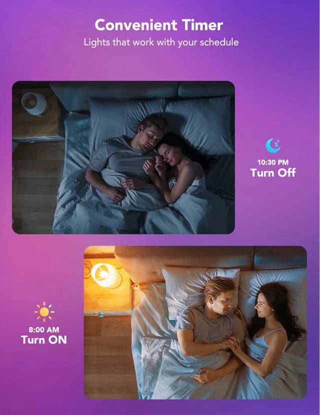 6 Govee Smart Light Bulbs, WiFi Bluetooth Color Changing - photo 5