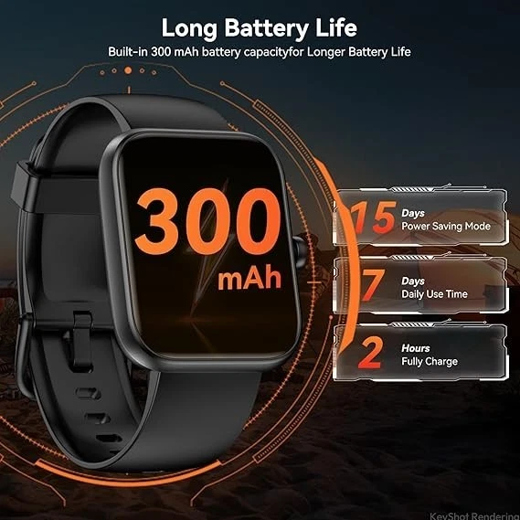 2025 Smart Watch Men/Women Waterproof Smartwatch Bluetooth iPhon - photo 2