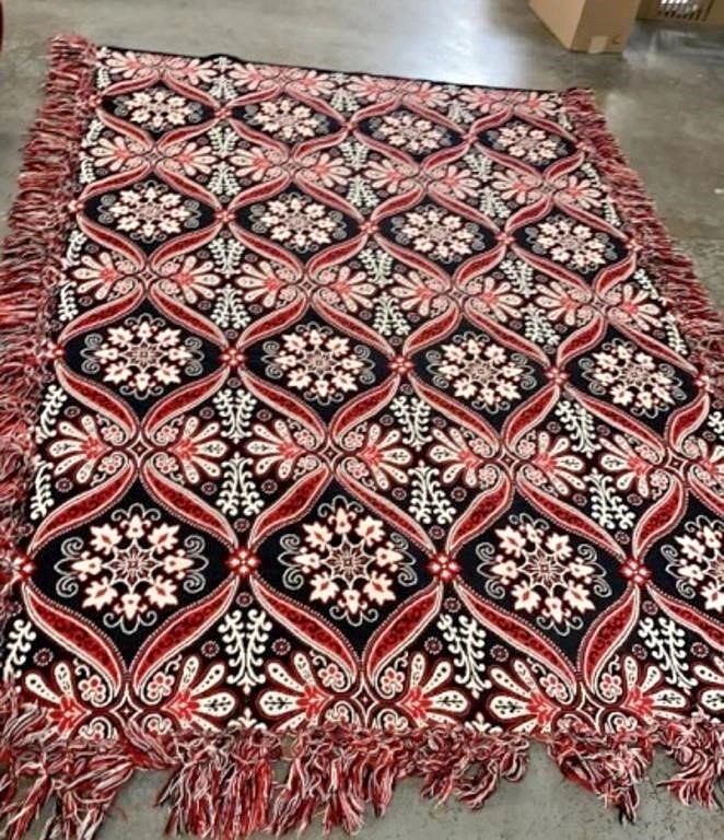 Hand Knotted Persian Rug/Bed spread
