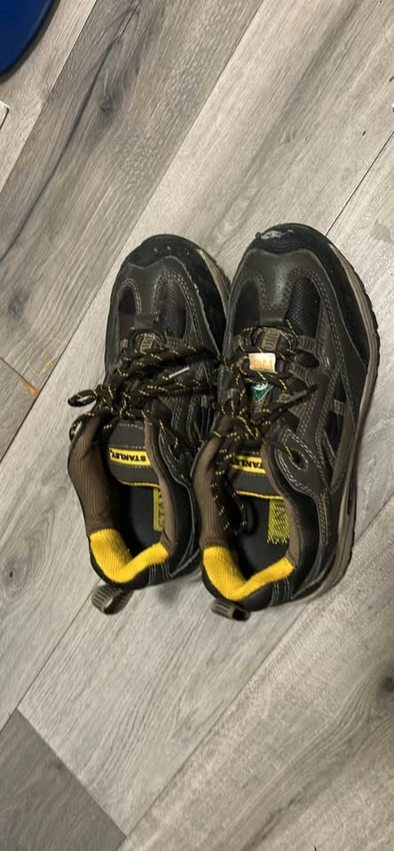 Stanley Men's Low-Cut Steel Toe Safety Shoes US 7 - photo 4