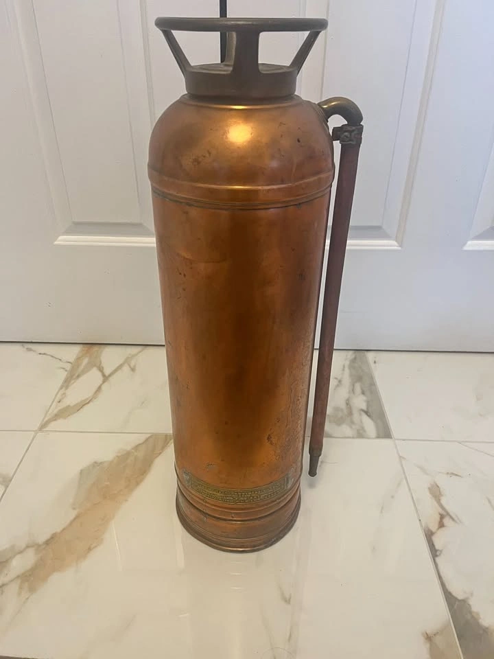 Copper Fire Extinguisher