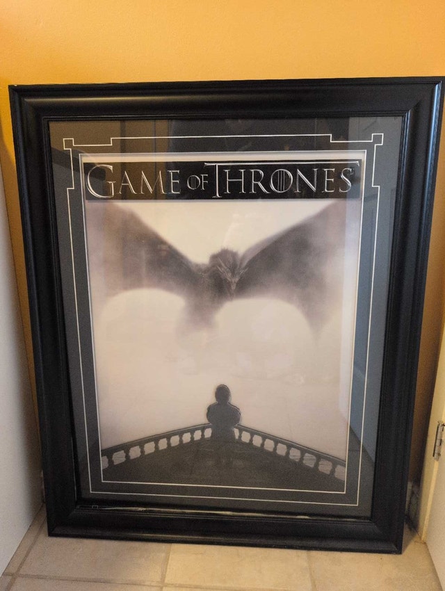 GAME OF THRONES FRAMED POSTER